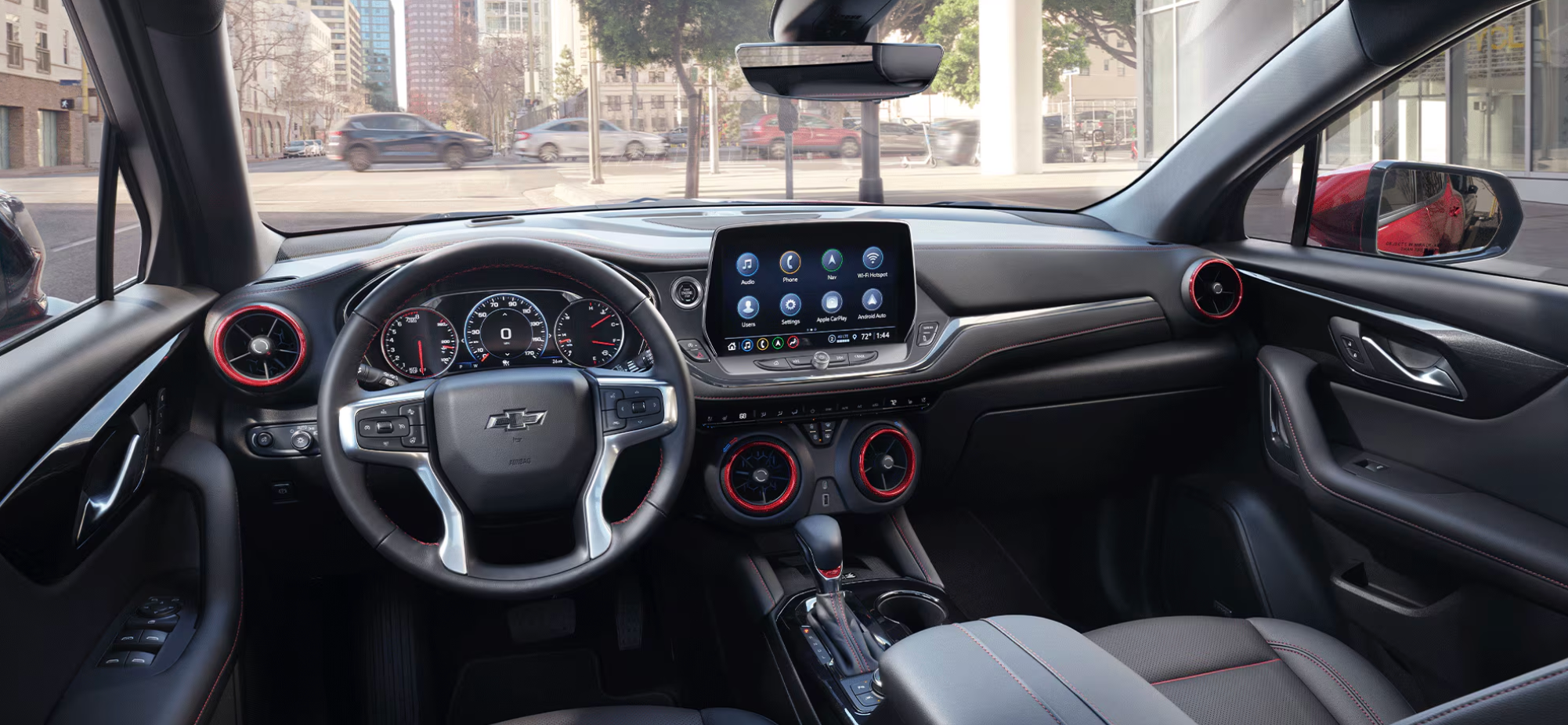 Dashboard of 2026 Chevy Blazer for sale near Fort Worth, TX
